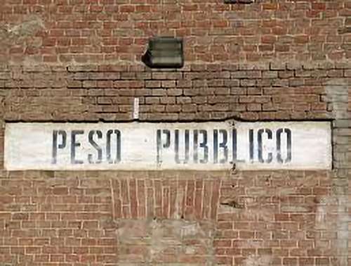 Nuova gettoniera peso pubblico