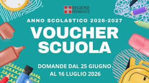 Regione Piemonte: apertura bando voucher scuola 2026/2027
